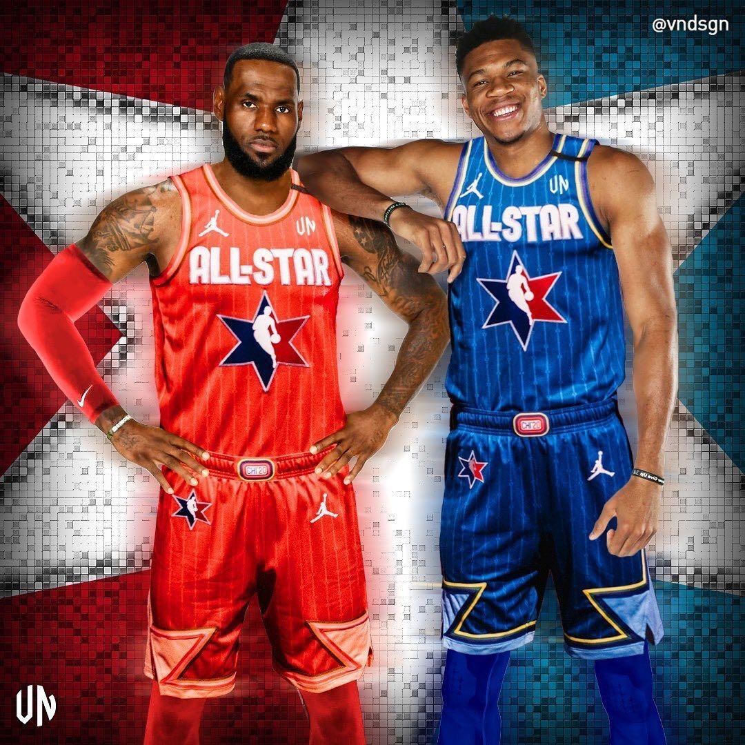 1080x1080 Basketball Forever On Instagram: “LeBron & Giannis Rocking The New All Star Threads ”. Best Nba Players, Basketball Players Nba, All Nba Players, Phone