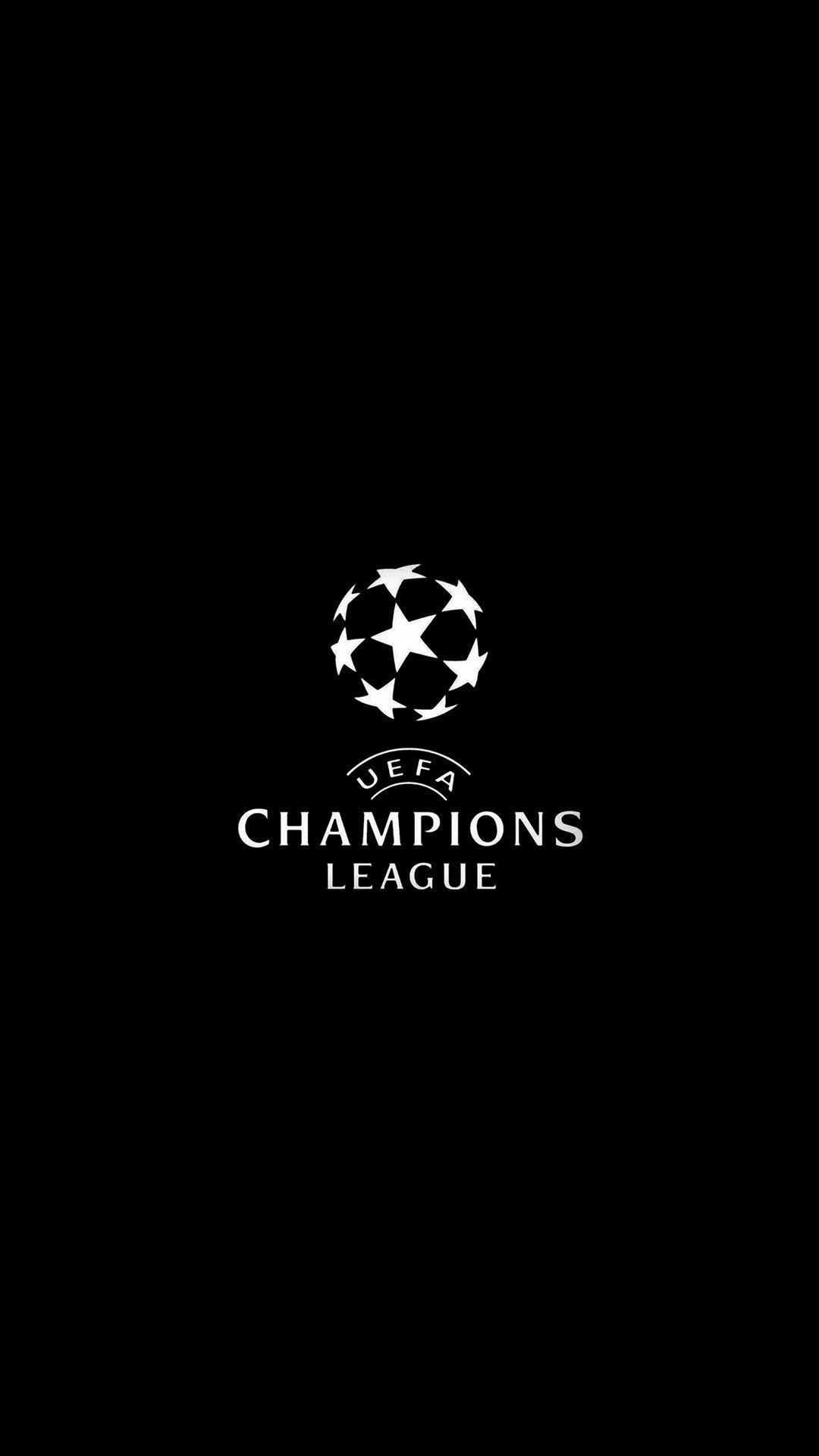 1080x1920 Champions League Europe Logo Soccer Art Illustration Dark Bw #iPhone # wallpaper. Champions league, Football wallpaper iphone, Champions league logo, Phone