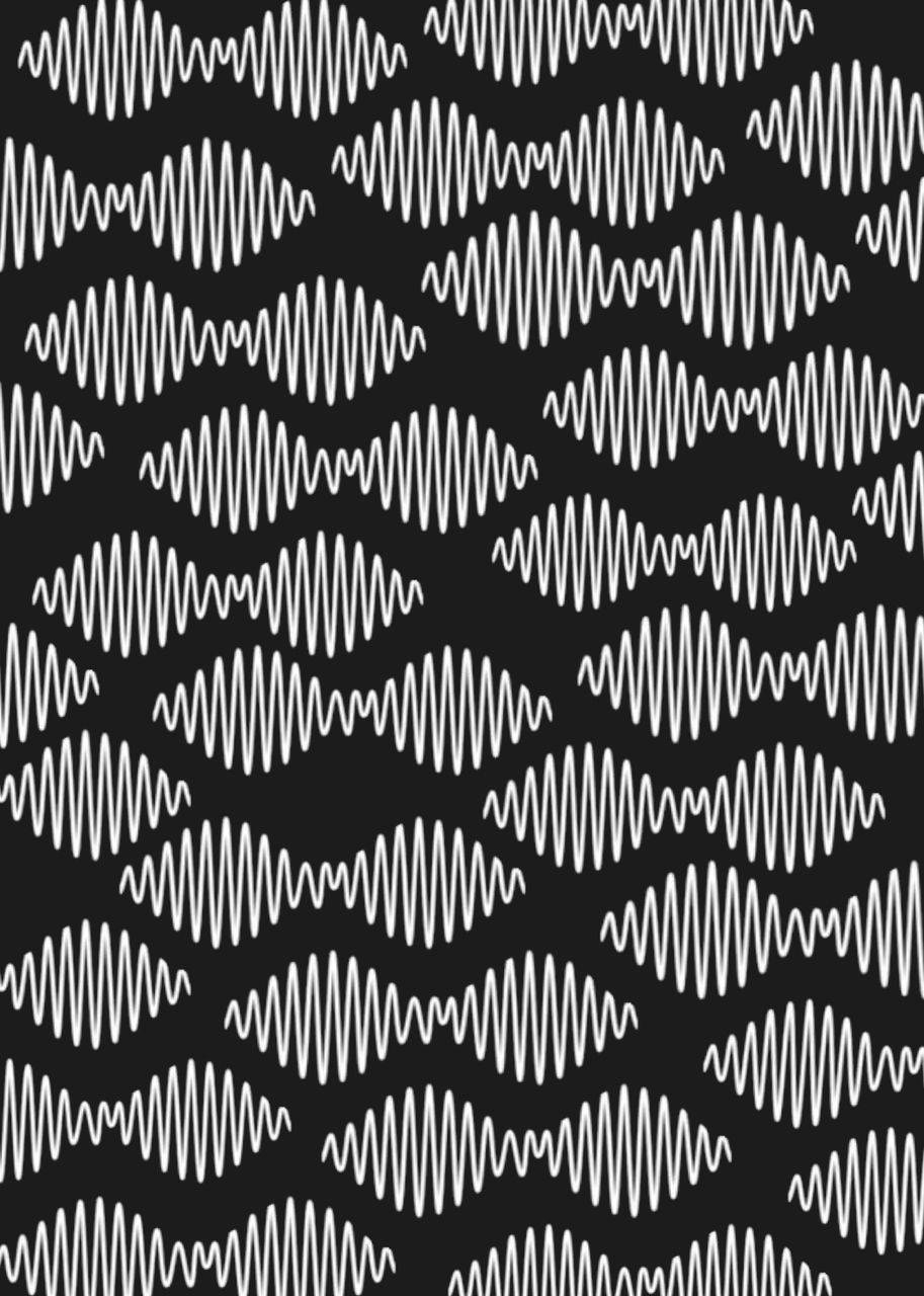 920x1280 Download Arctic Monkeys' Logo In A Pattern Indie Phone Wallpaper, Phone