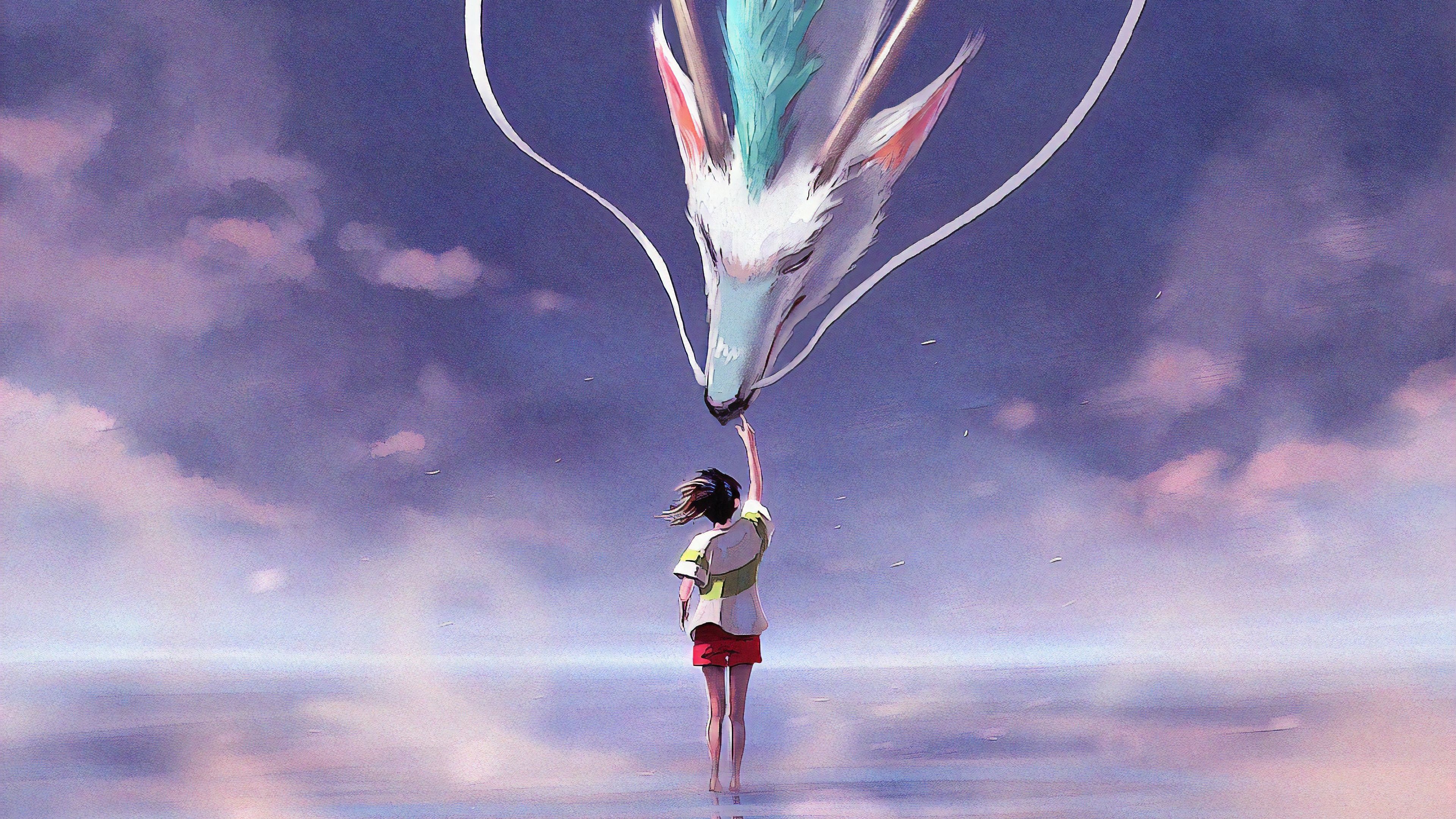 3840x2160 Spirited Away Dragon Wallpaper Free Spirited Away Dragon Background, Desktop