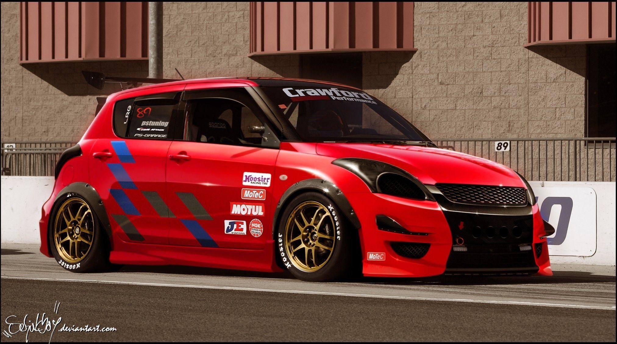 2030x1130 Cars tuning 3D suzuki swift wallpaper. PC, Desktop