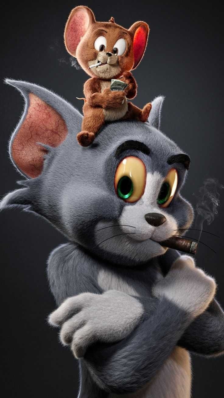 740x1310 Tom and Jerry Wallpaper Discover more, Phone