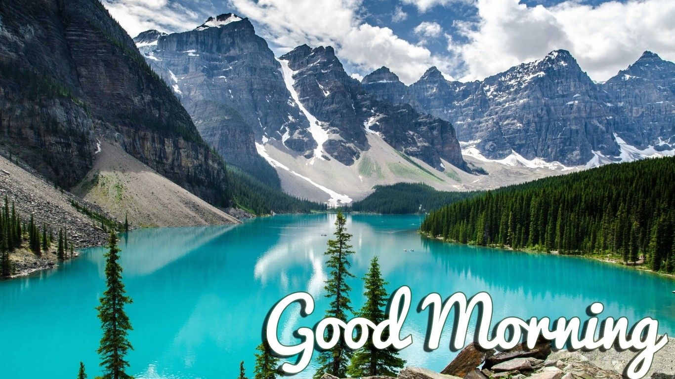 1370x770 Nature Mountains Good Morning Wallpaper 26800, Desktop