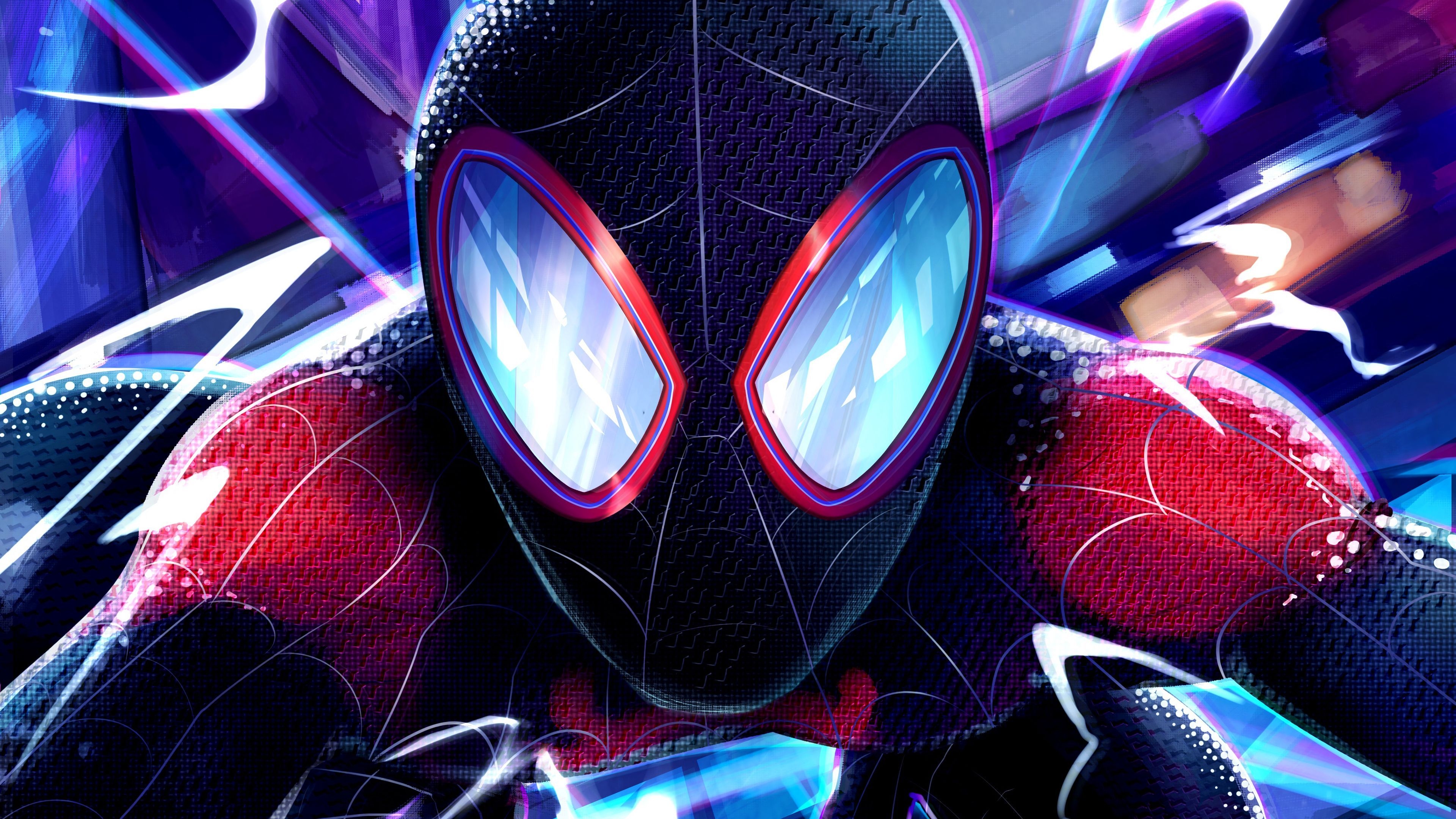 3840x2160 Miles Morales Closeup superheroes wallpaper, spiderman wallpaper, hd- wallpaper, digital art wallpaper. Spiderman, High resolution wallpaper, Marvel wallpaper, Desktop