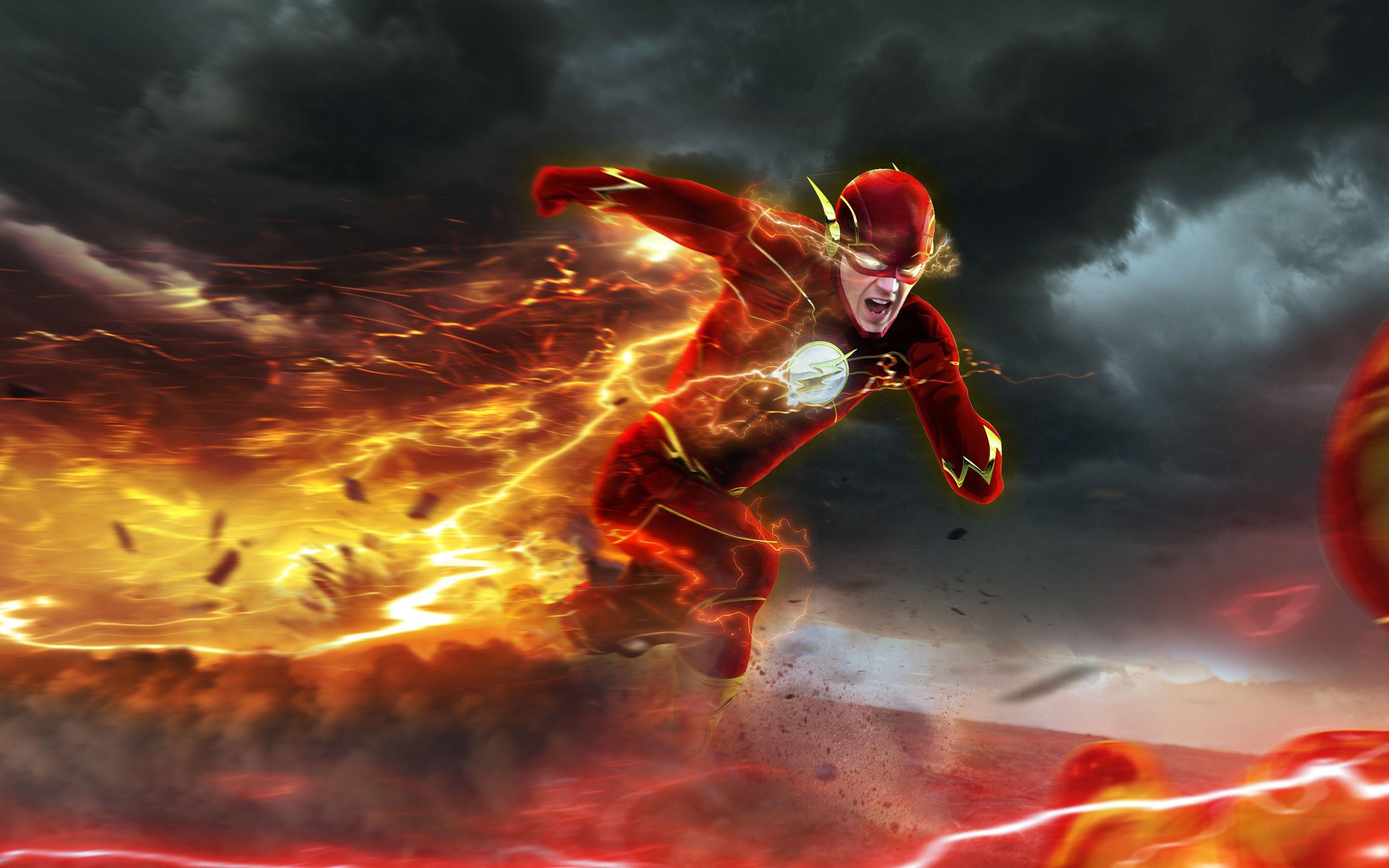 2880x1800 The Flash 4K Wallpaper Free The Flash 4K Background, Desktop