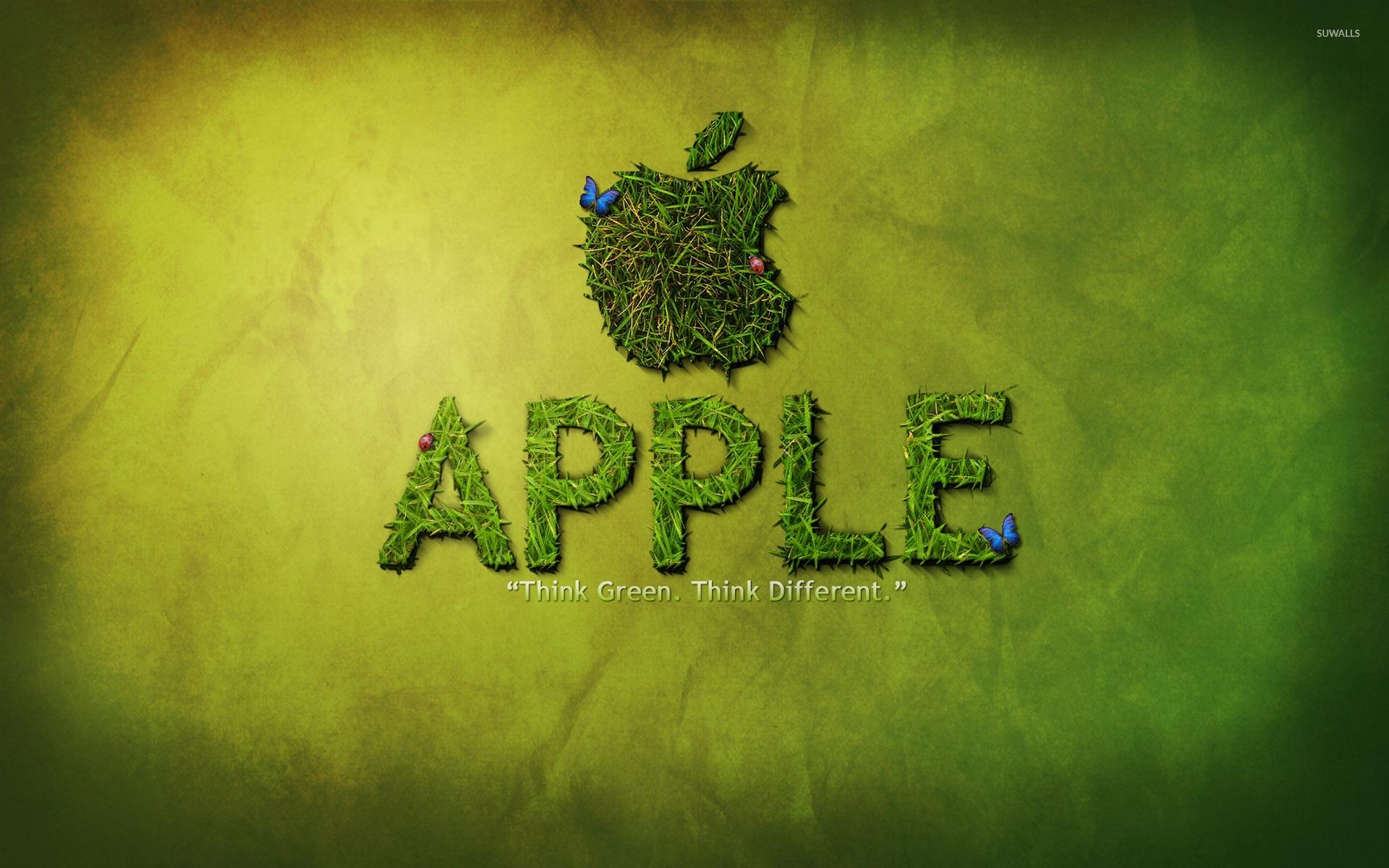 1920x1200 Apple green, think different wallpaper wallpaper, Desktop