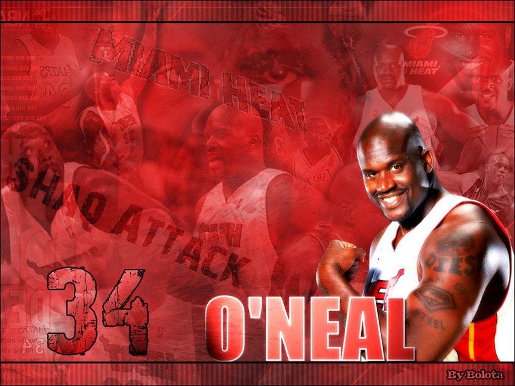 1030x770 Shaquille O'Neal Miami Heat Wallpaper. Basketball Wallpaper at, Desktop