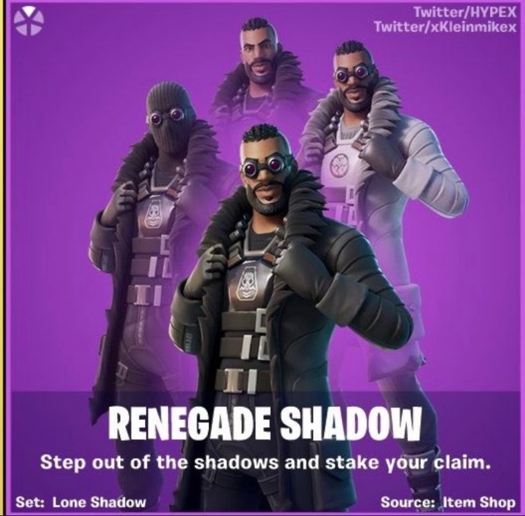 760x750 Renegade Shadow Fortnite wallpaper, Desktop