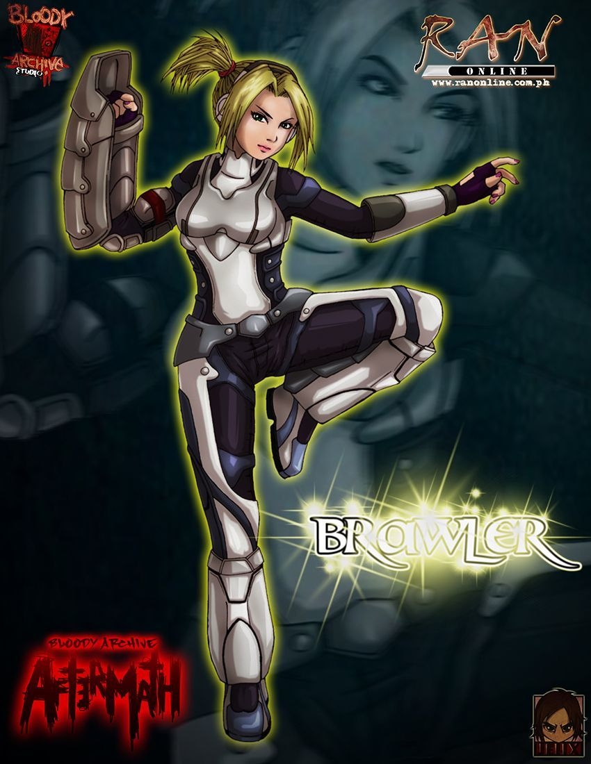 850x1100 Ran Online Brawler Female by jehx. Run.com, Phone