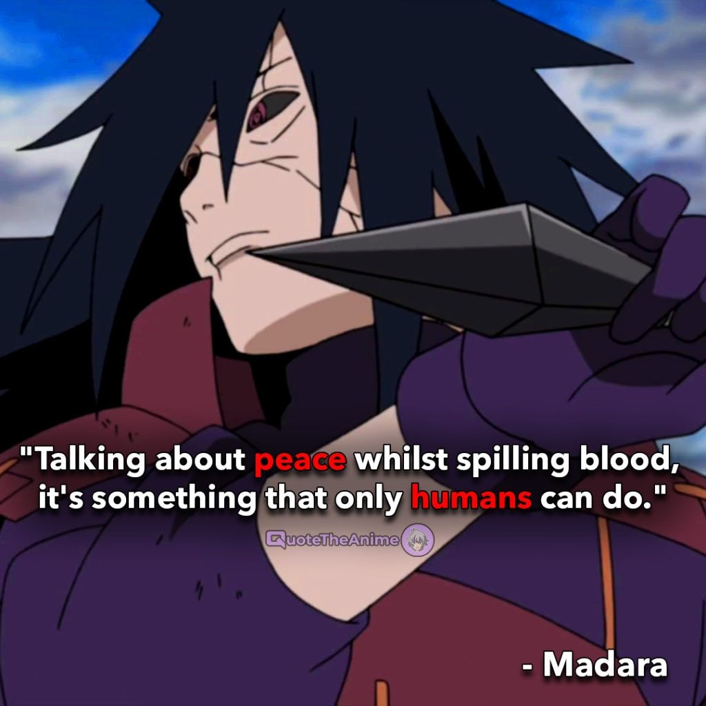 1030x1030 Thought Provoking Madara Uchiha Quotes (High Quality Image), Phone