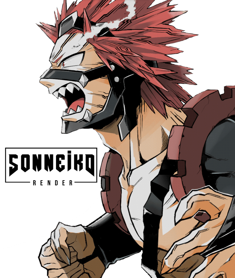 830x980 Render Kirishima Eijirou, Phone