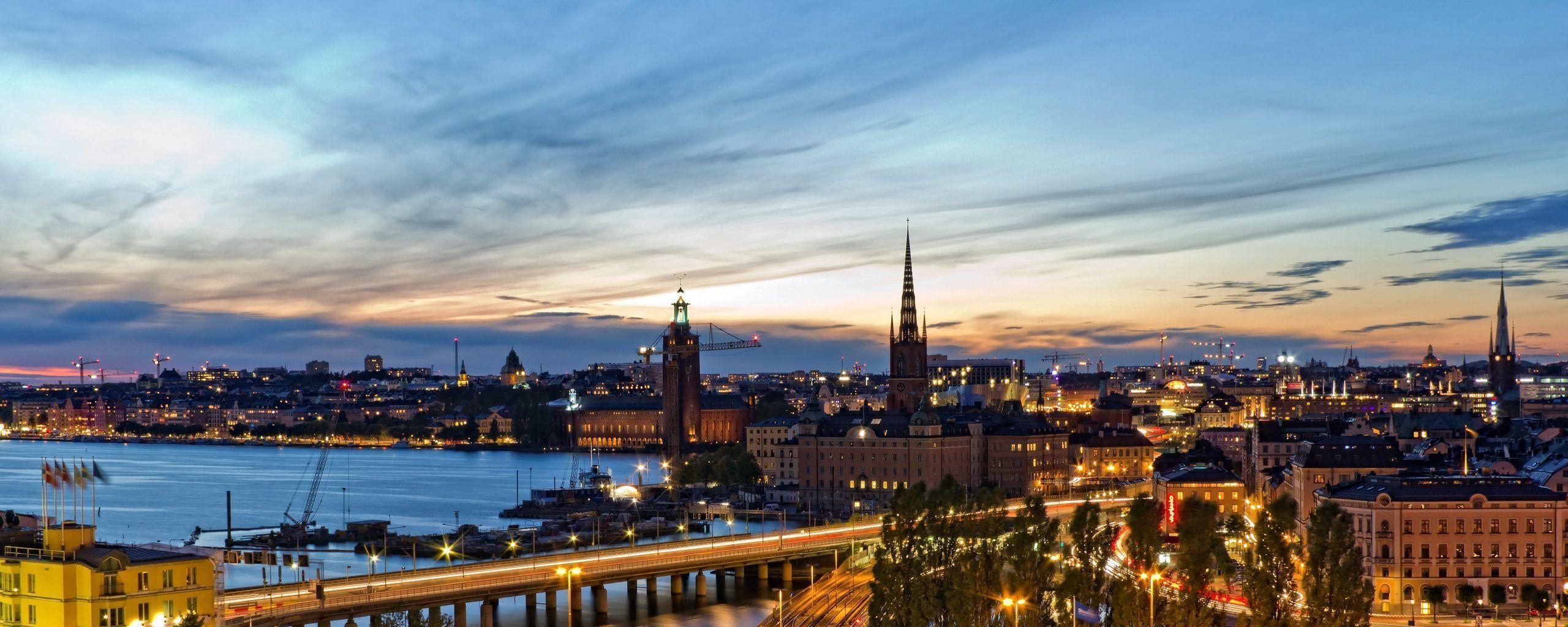 2560x1030 Stockholm Wallpaper, Fine HDQ Stockholm Wallpaper. Great HD, Dual Screen