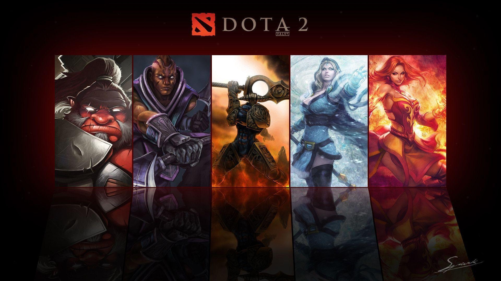 1920x1080 Heroes Dota 2 Wallpaper. Free Download Wallpaper, Desktop