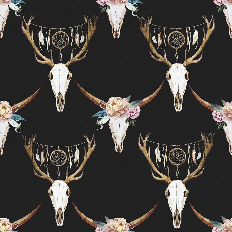 900x900 Wishbones. Boho wallpaper, Skull wallpaper, Bohemian wallpaper, Phone