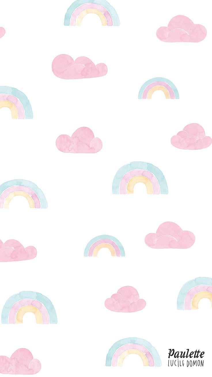 740x1310 Pastel Rainbow Wallpaper Widescreen Click Wallpaper. Wallpaper, Phone