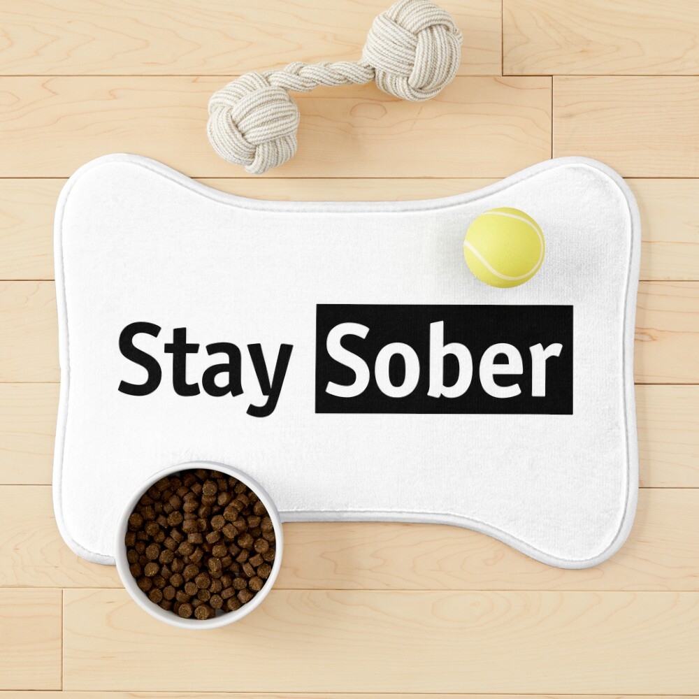 1000x1000 Daydrian Merch Stay Sober Sticker, Phone