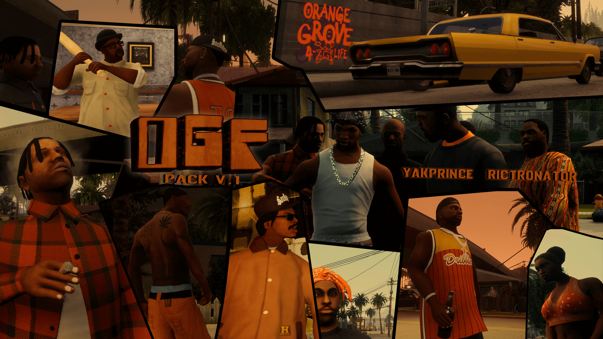 1920x1080 GTA SA Defintive Edition Orange Grove, Desktop