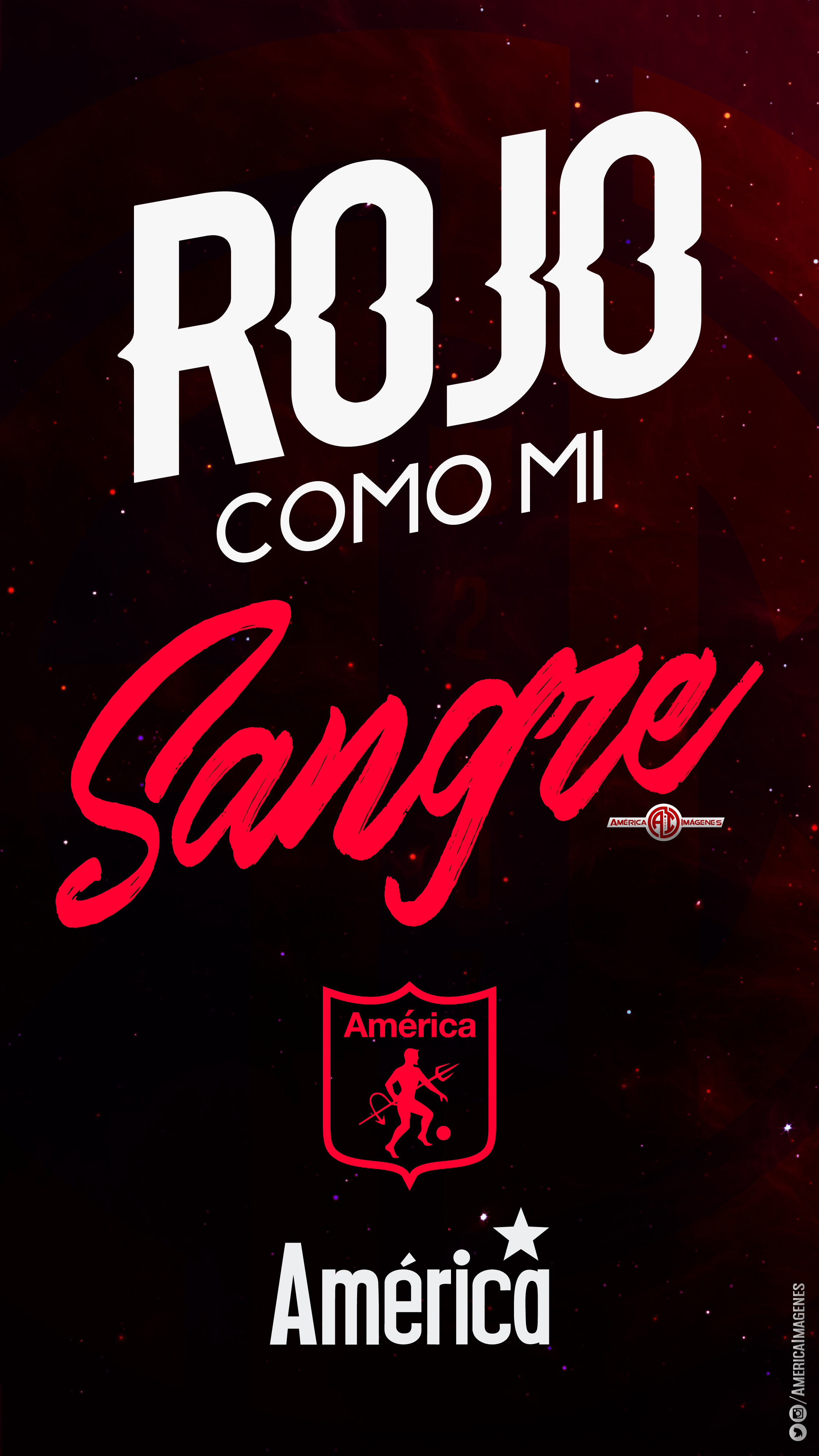 2250x4000 América de Cali como mi sangre. America de cali, Imagenes del equipo america, Frases del america, Phone