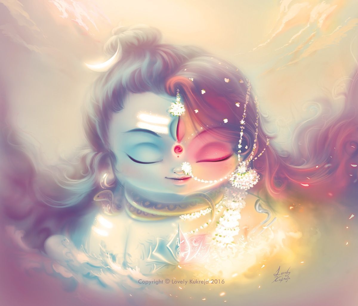 1200x1030 Ardhnarishwar, It's when divine beauty merges with the savage, Desktop