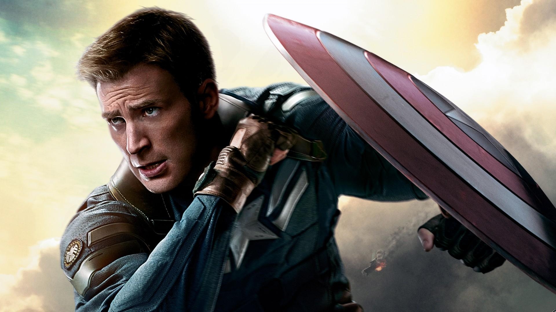 1920x1080 Chris Evans in Captain America Winter Soldier Wallpaper, Desktop