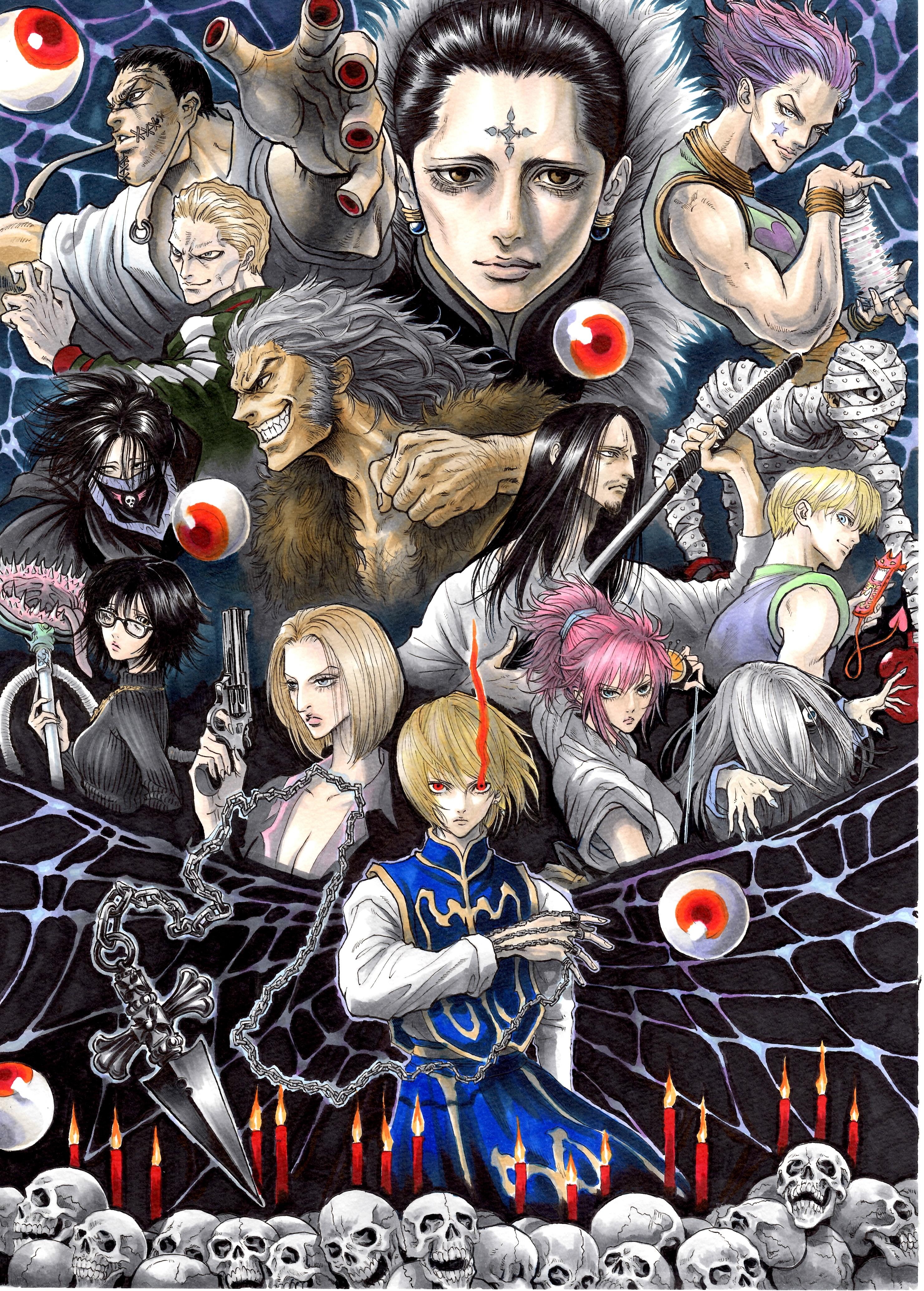 2970x4140 Phantom Troupe x Hunter Anime Image Board, Phone