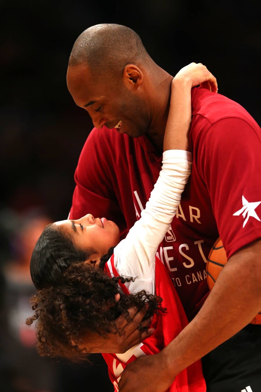 900x1350 Kobe And Gianna 'Gigi' Bryant Picture Over The Years, Phone