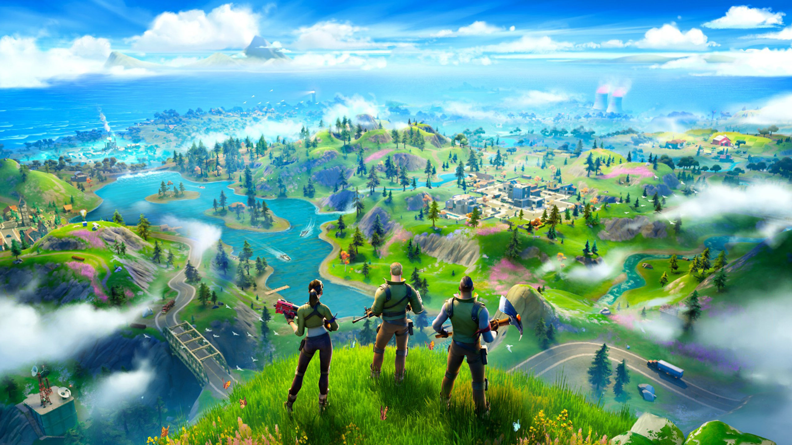 2560x1440 Fortnite 4K Wallpaper for PC & Mobile, Desktop