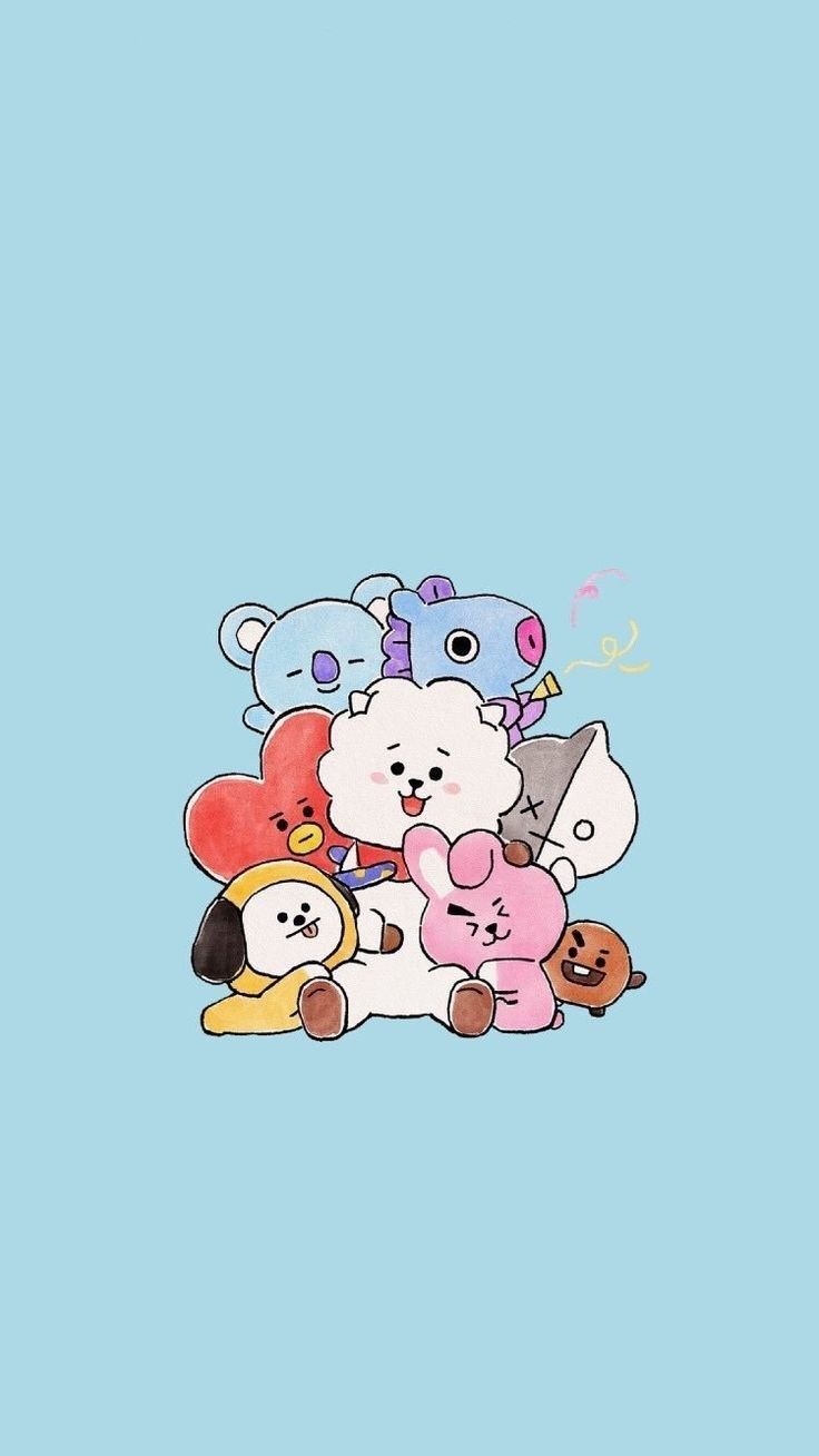 740x1310 Panzer Pfadfinder BTS Zeichen Tapete / Lock Screen bar!, Naver Blog. Bts wallpaper, Cute cartoon wallpaper, Bts drawings, Phone