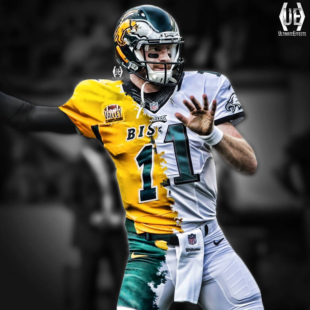 1080x1080 carson wentz on Instagram, Phone