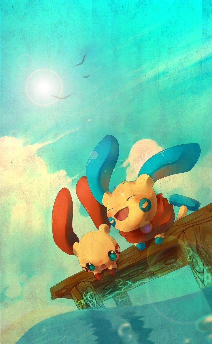 740x1200 best plusle and minun image. Cosplay ideas, Phone