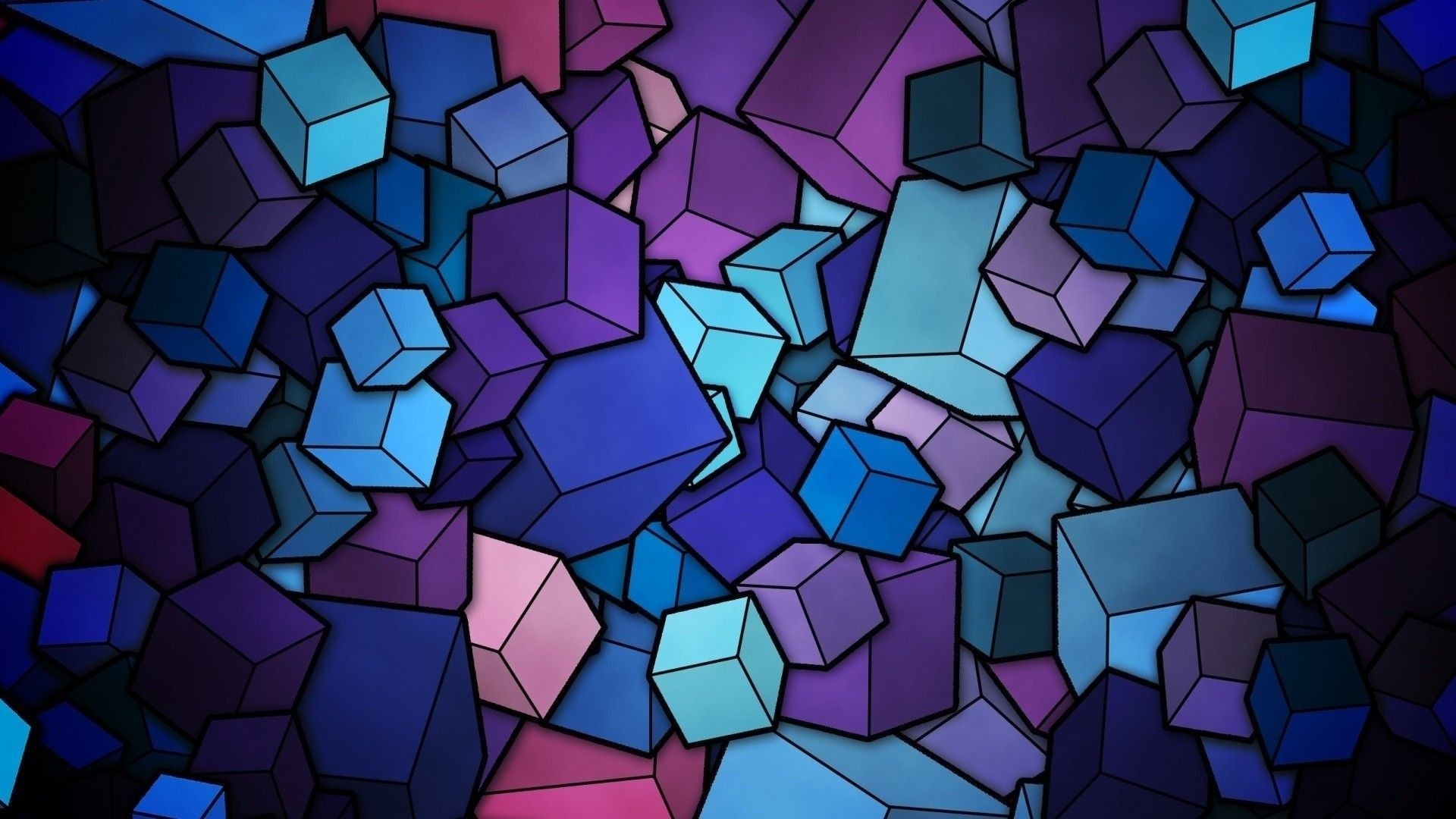 1920x1080 HD Geometric Wallpaper, Desktop