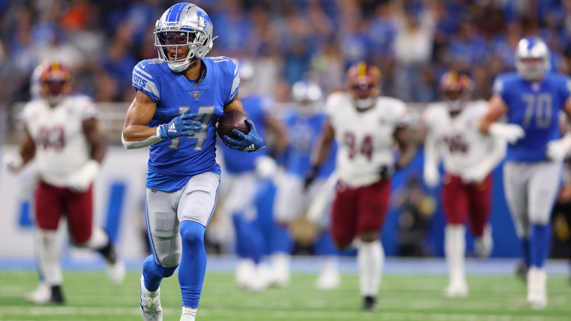 1920x1080 Amon Ra St. Brown, By The Numbers: Lions WR Continues Dominant Streak With Big Day Vs. Commanders, Desktop