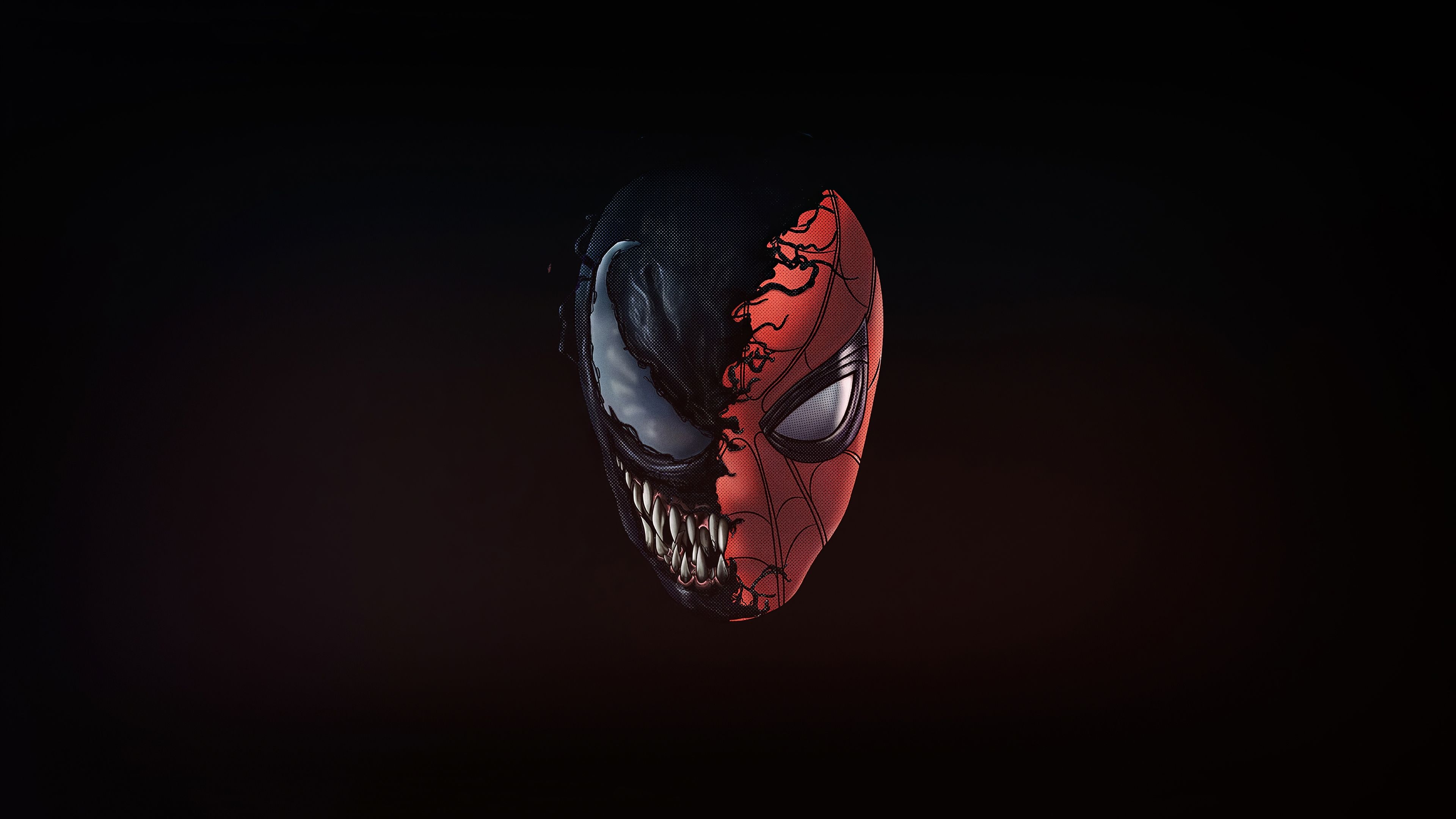 3840x2160 Spider Man and Venom 1440P Resolution Wallpaper, HD Minimalist 4K Wallpaper, Image, Photo and Background, Desktop