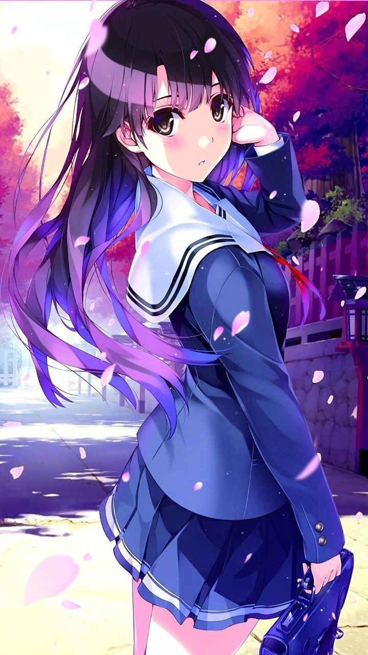 720x1280 4k Anime Wallpaper Girl, Phone