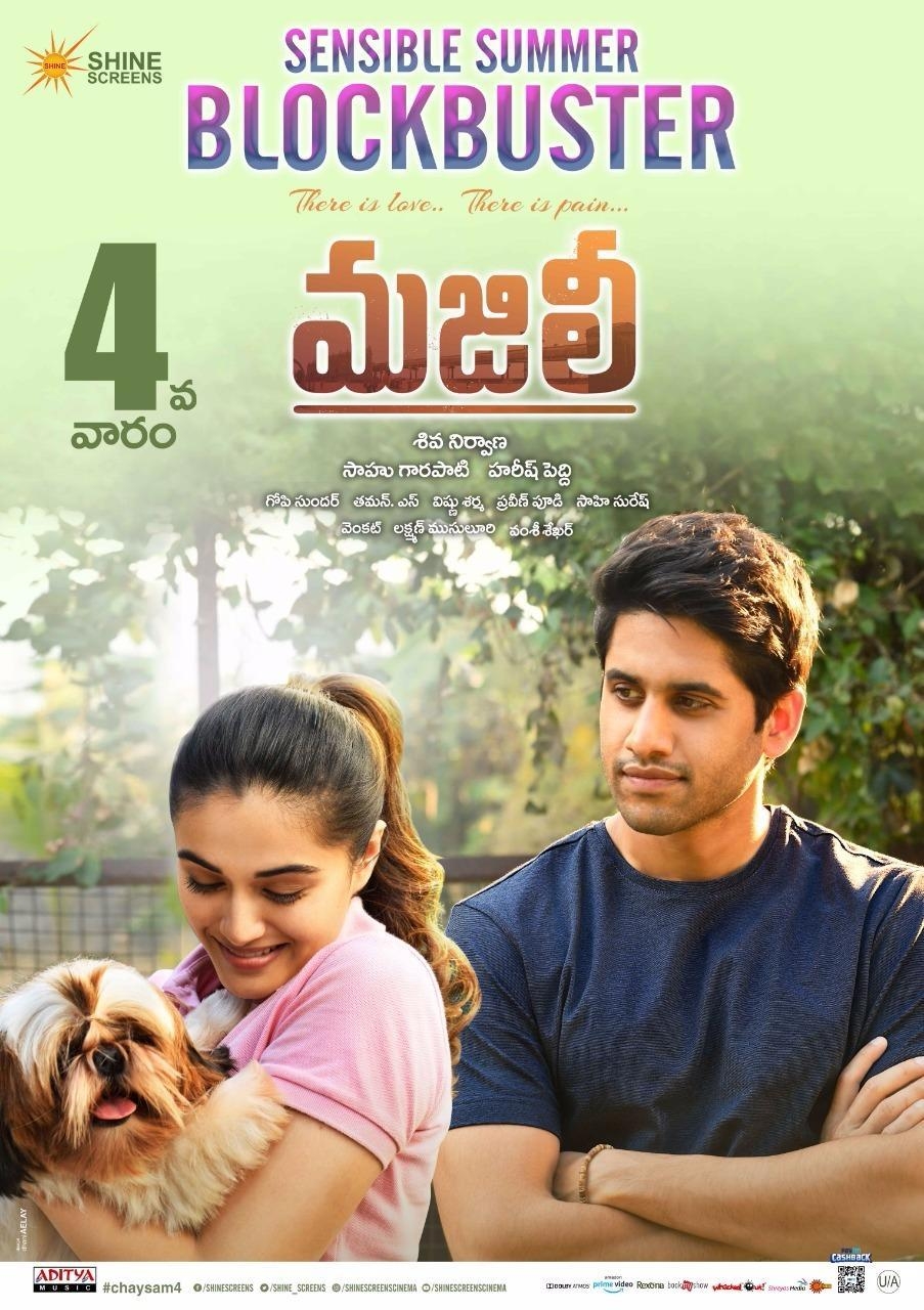 910x1280 Majili 4th Week Wallpaper Movie Updates, Movie Promotions, Phone