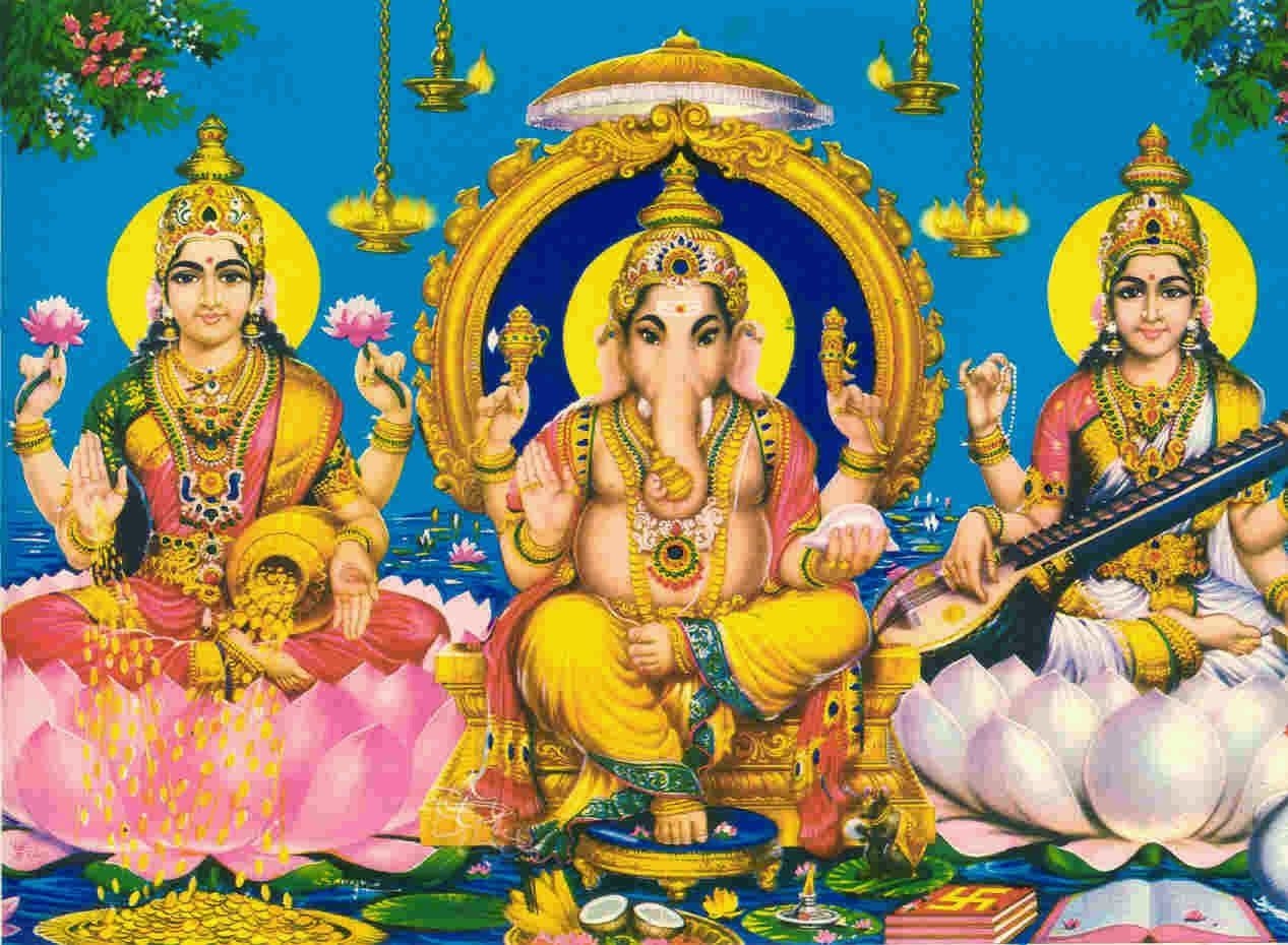 1270x930 Lakshmi Ganesh Wallpaper. God Ganesh Wallpaper, Ganesh Wallpaper and Ganesh Chaturthi Wallpaper, Desktop