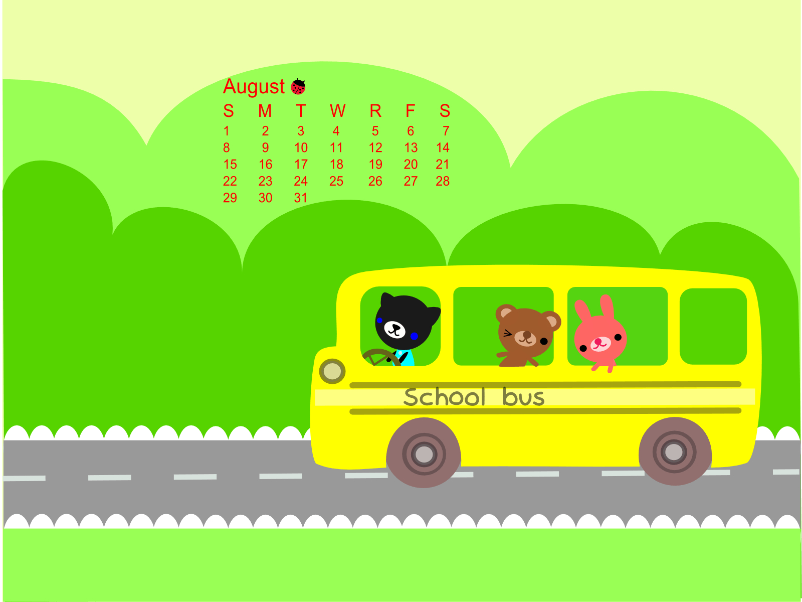 1600x1200 School Bus Wallpaper, Desktop