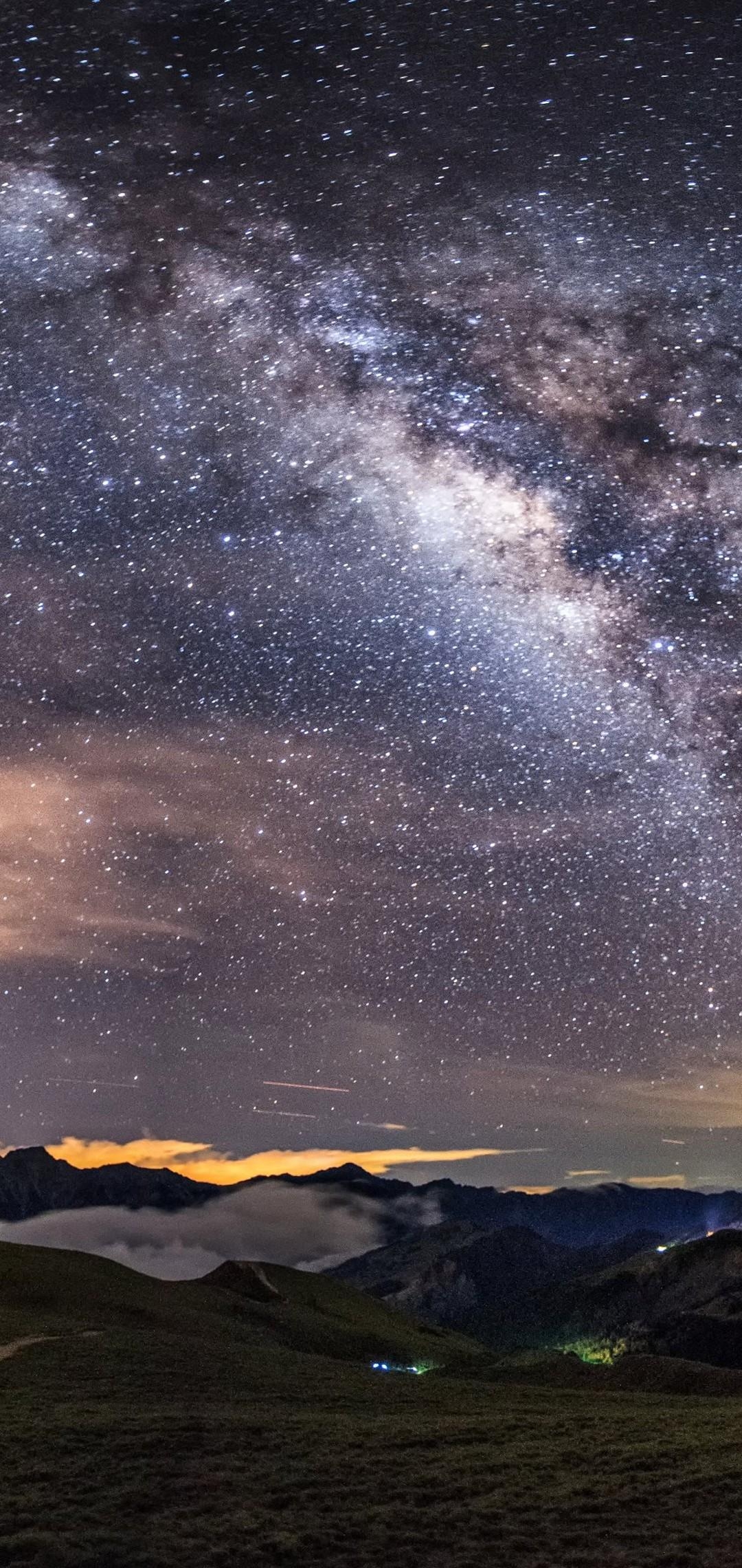 1080x2280 Milky Way Wallpaper - [], Phone