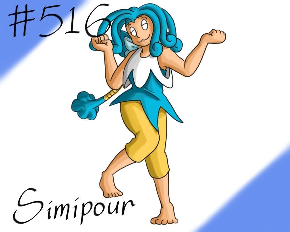 1000x800 Pokemon Gijinka Project 516 Simipour, Desktop