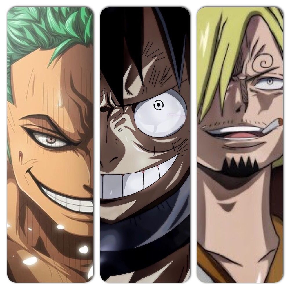 1000x1000 One Piece Monster Trio Wallpaper HD, Phone