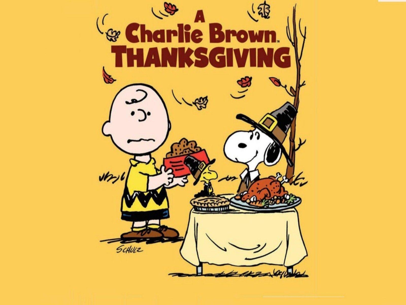 1600x1200 Charlie Brown Thanksgiving Desktop Wallpaper, Desktop