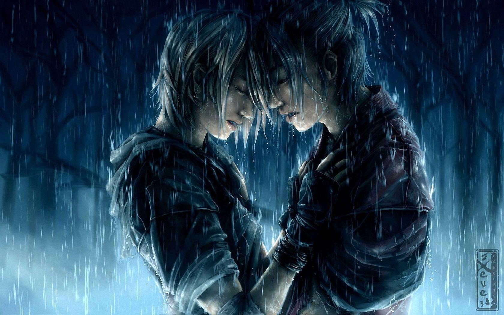 1680x1050 rainy love Wallpaper and Background Imagex1050, Desktop