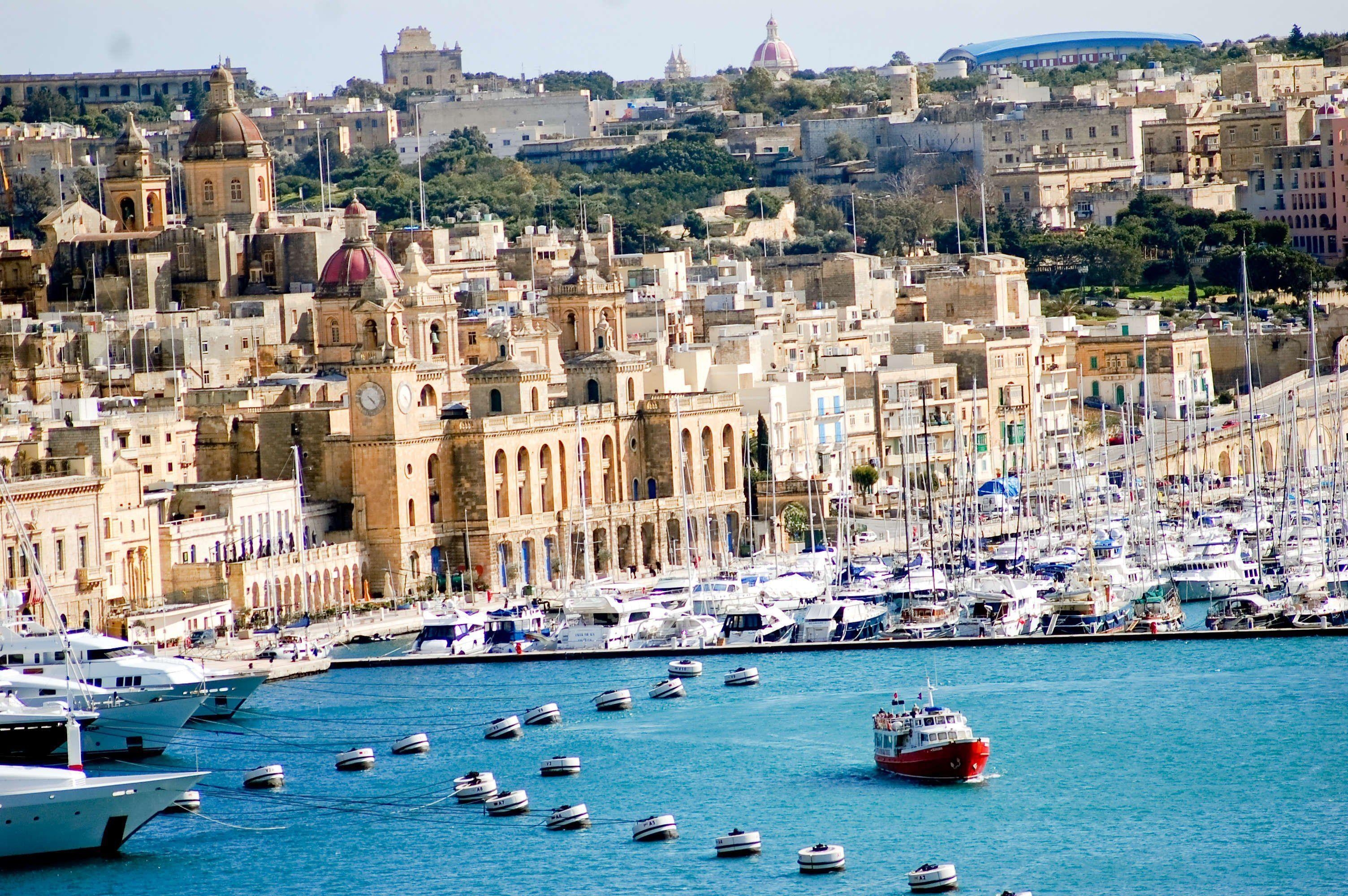 3010x2000 Sliema malta europa puerto edificios wallpaperx2000, Desktop