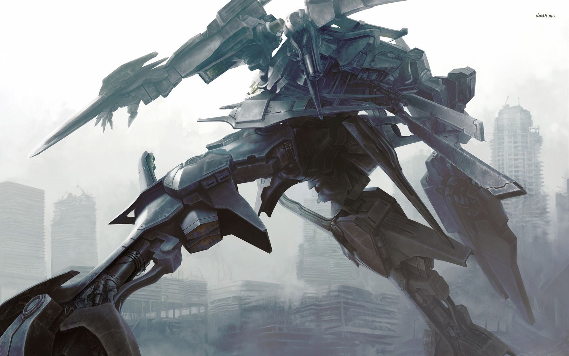 1920x1200 Silent Line Armored Core HD Wallpaperwide HD PX Raven Silhouette. Armored core, Armor concept, HD wallpaper, Desktop