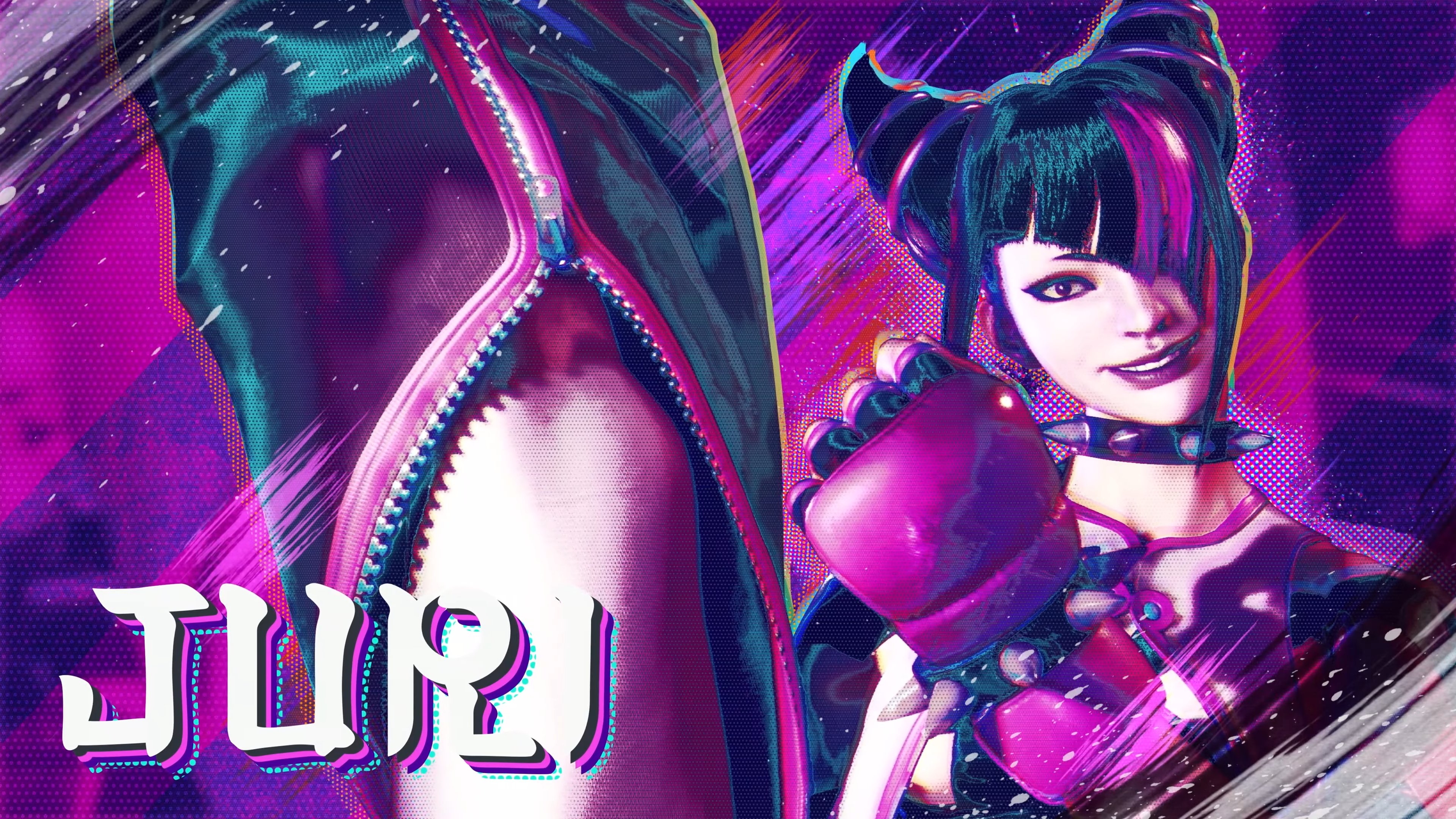 3840x2160 Han Juri, hair over one eye, video game, Desktop