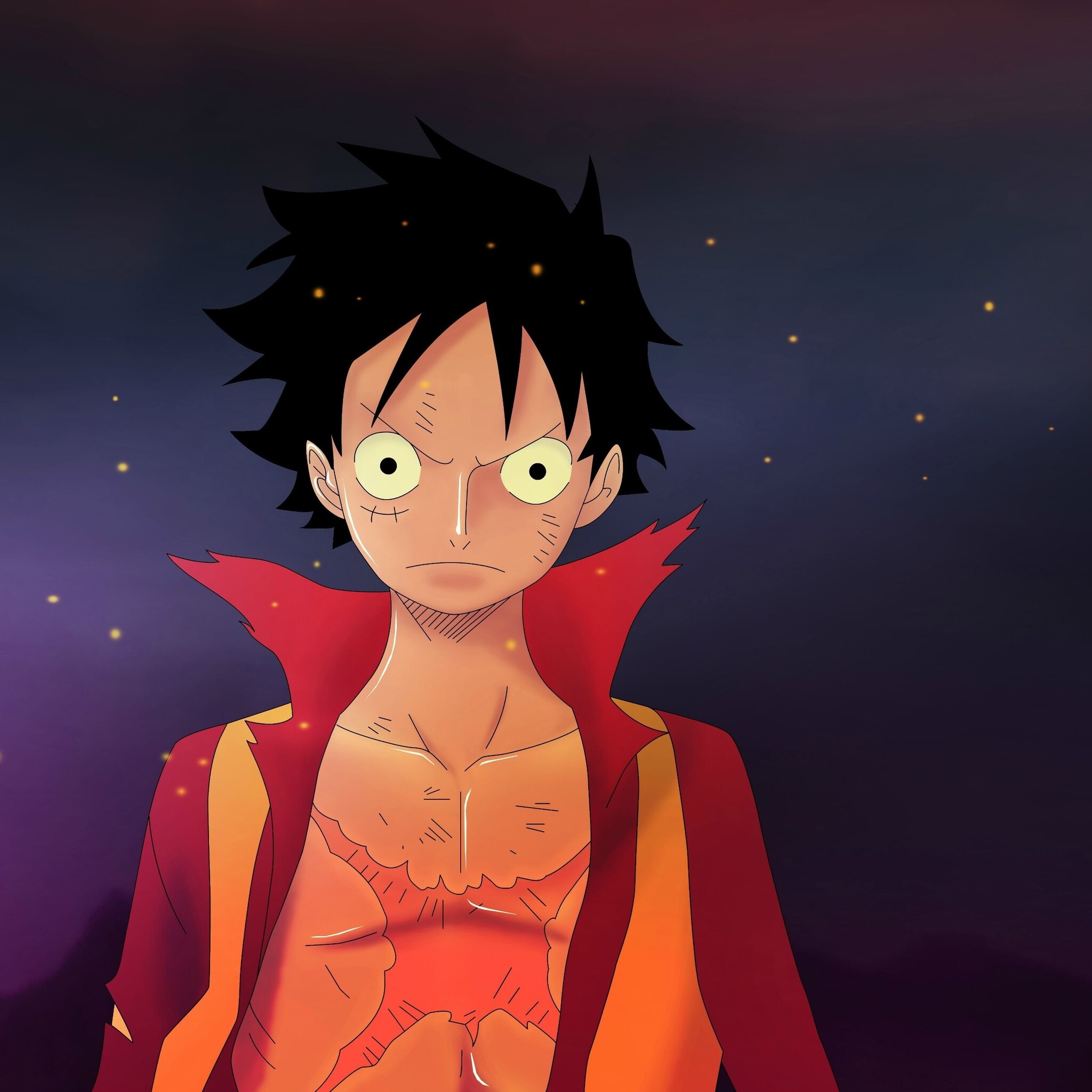 2050x2050 Monkey D Luffy One Piece 4k, Phone