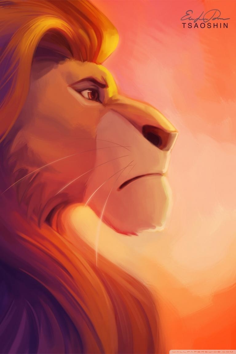 770x1160 Lion King Wallpaper King iPhone 7, Phone