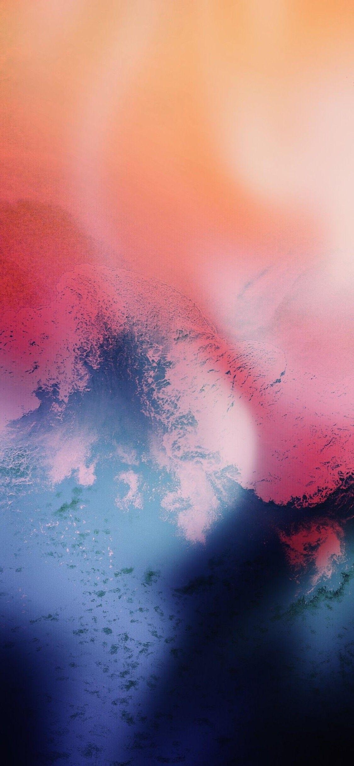 1130x2440 iphone x, iphone ios, Pixel 2 xl, pixel wallpaper, pink, blue, Phone