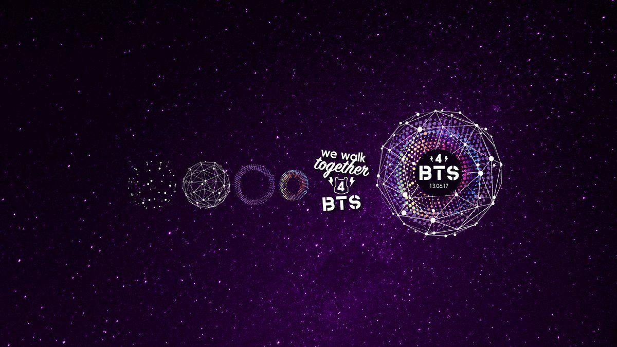 1200x680 BTS Logo Wallpaper Free BTS Logo Background, Desktop
