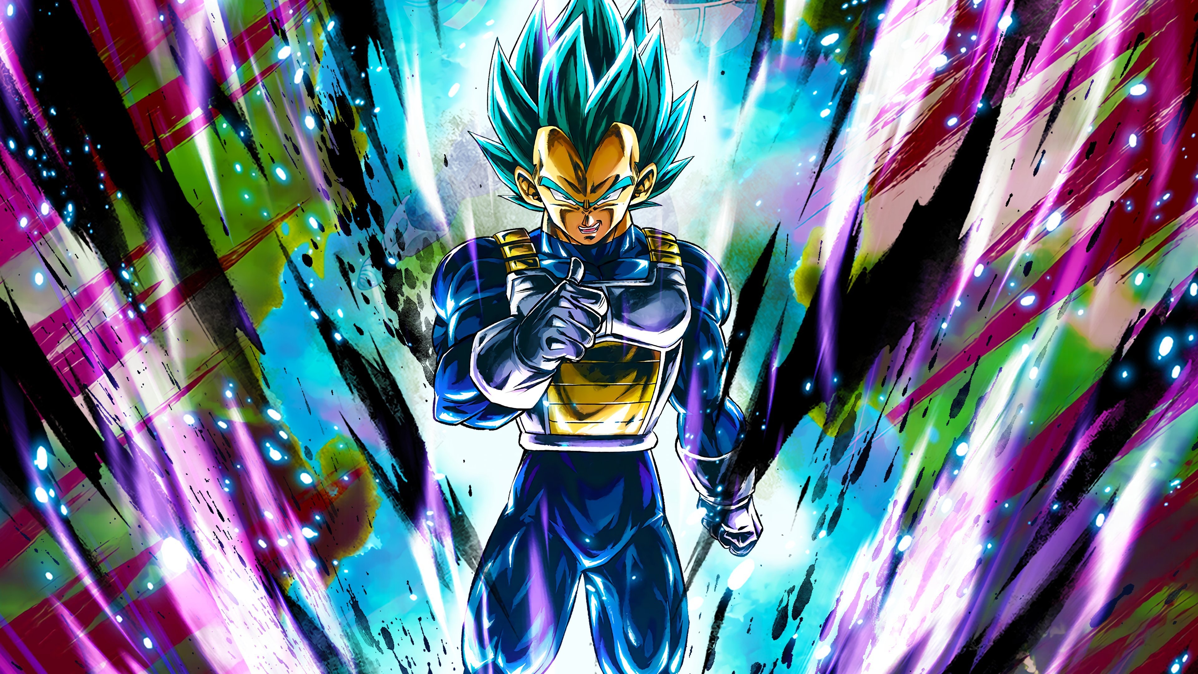 3840x2160 John Super Saiyan Blue Vegeta Character Art + 4K PC Wallpaper + 4k Phone Wallpaper! #DBLegends #DragonBallLegends, Desktop